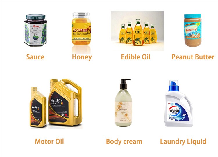 Kompleta aŭtomata enboteligita ŝampuo pleniganta maŝinon